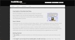 Desktop Screenshot of freerotmg.com